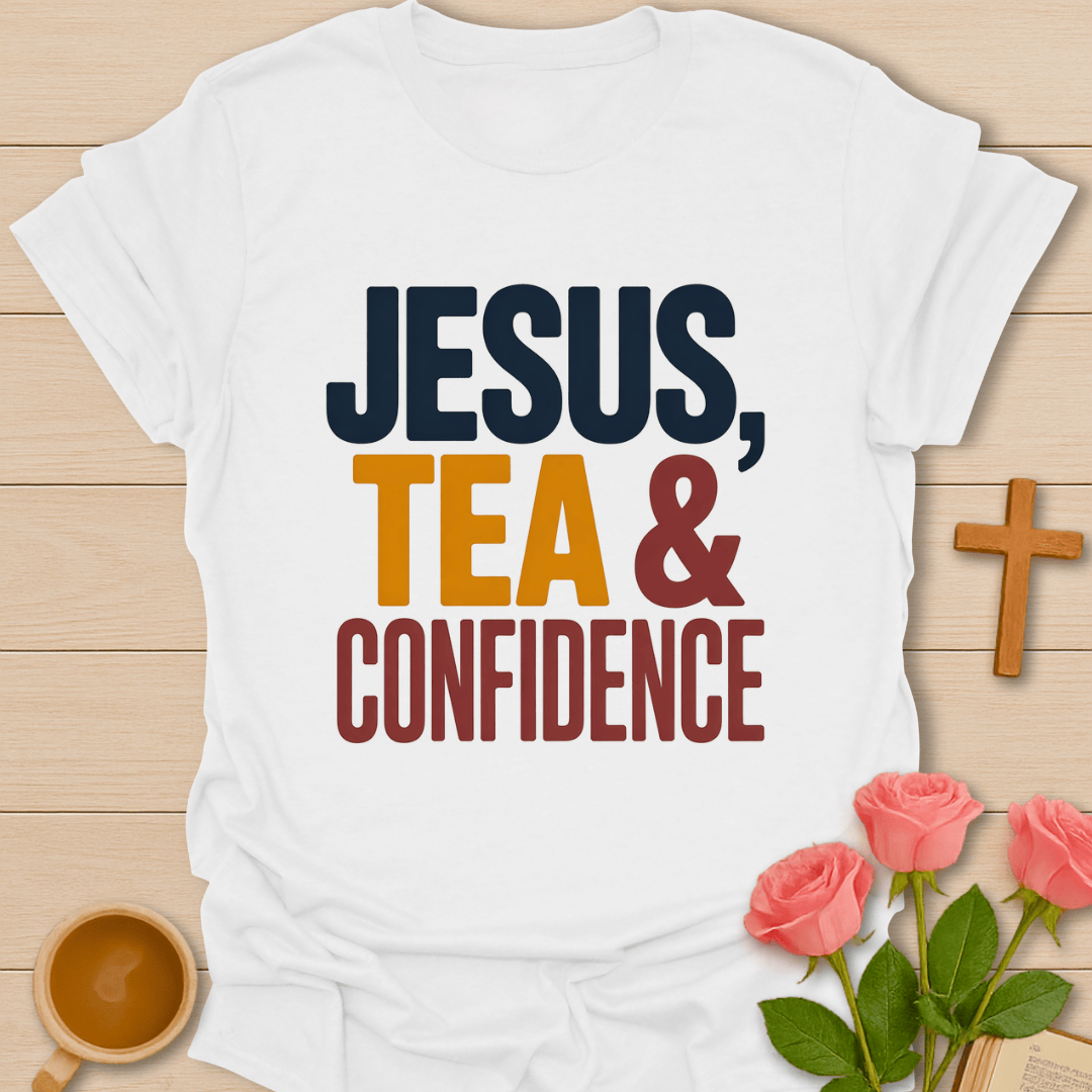 Jesus Tea and Confidence T-Shirt T-Shirt