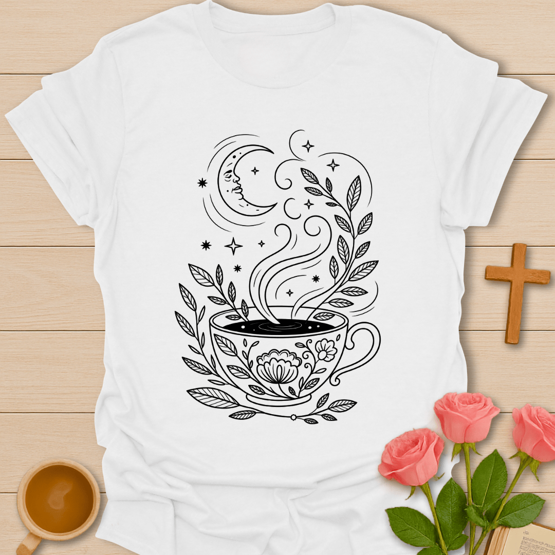Love Tea To The Moon  T-Shirt T-Shirt