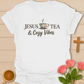 Jesus Tea & Cozy Vibes T-Shirt T-Shirt