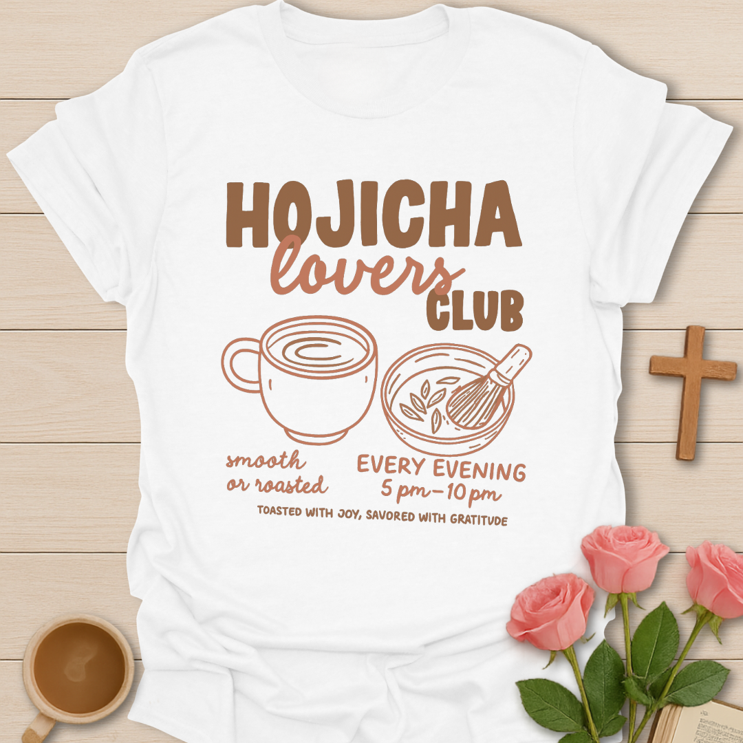 Hojicha Tea Lovers Club T-Shirt