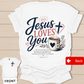 Faithful Heart Christian T-Shirt - Back T-Shirt