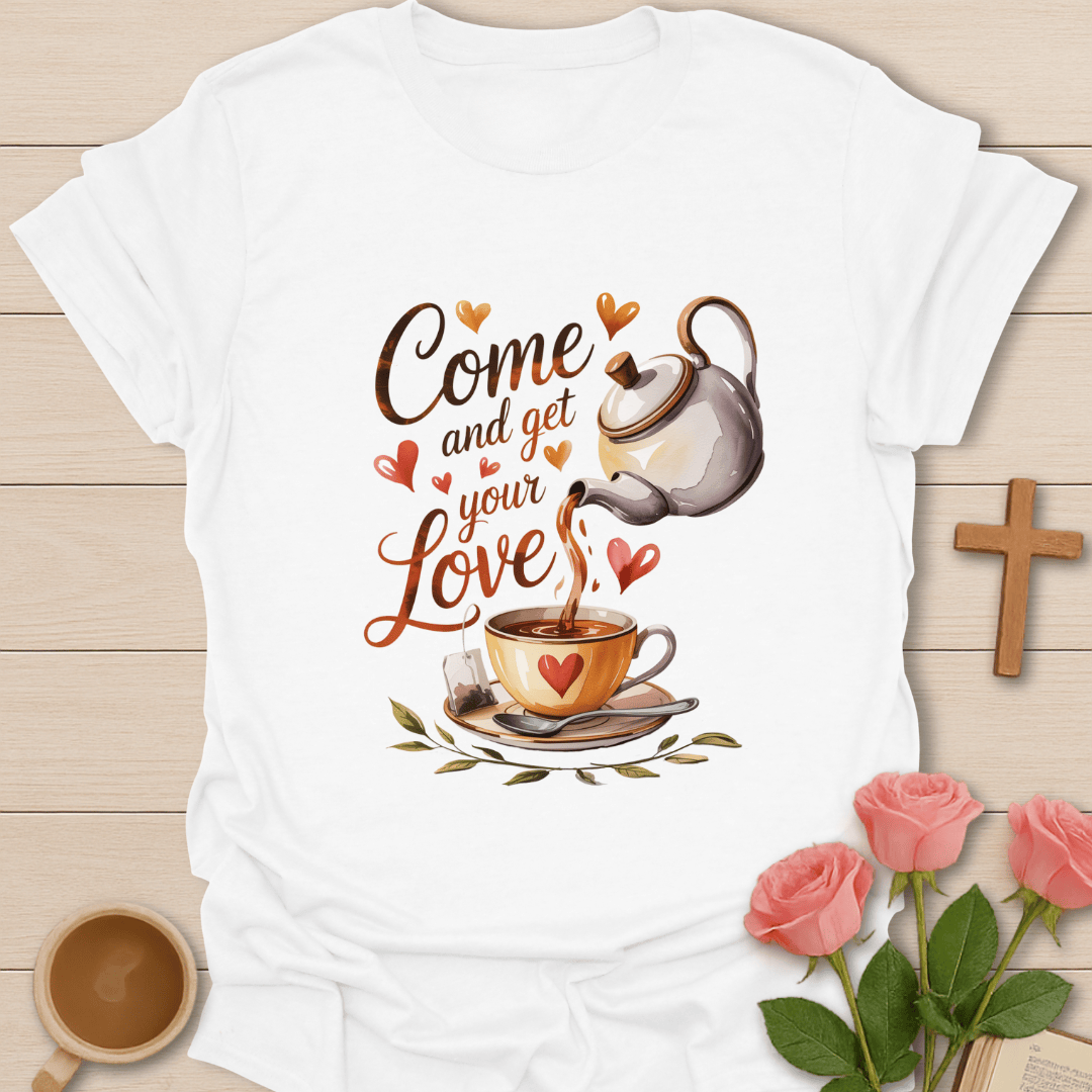 Come Get Love Tea T-Shirt T-Shirt