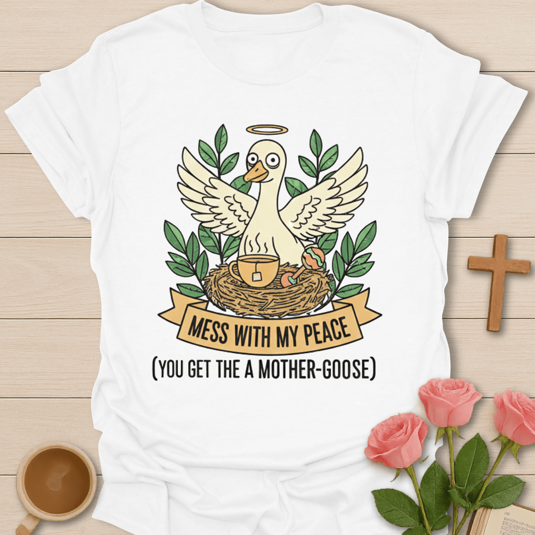 Mother Goose Peace Tea T-Shirt T-Shirt