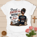 Blessed Proud American Mom T-Shirt T-Shirt