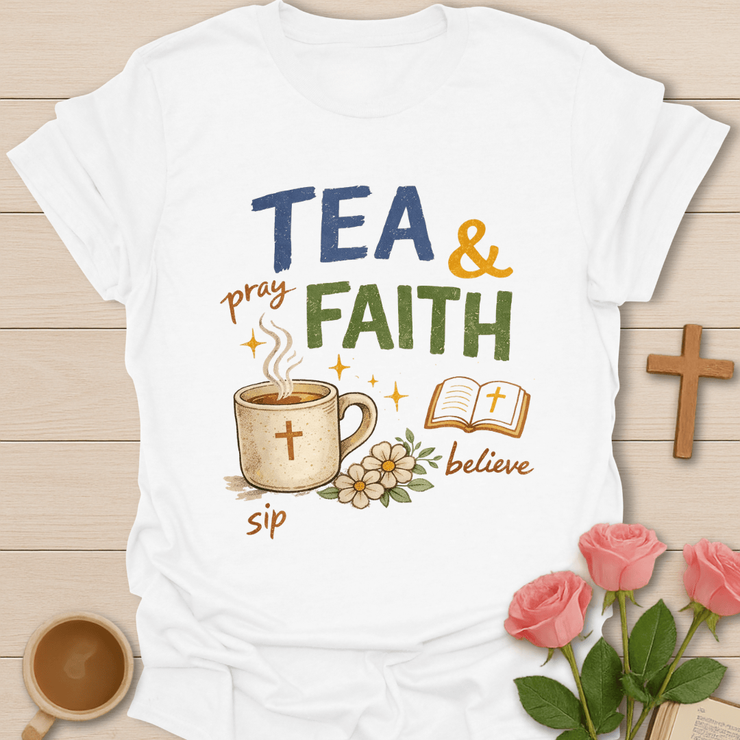 Sip, Believe & Trust God T-Shirt