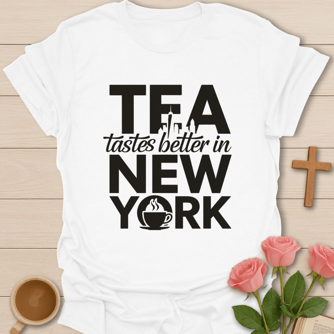 Tea Tastes Better In NY T-Shirt T-Shirt