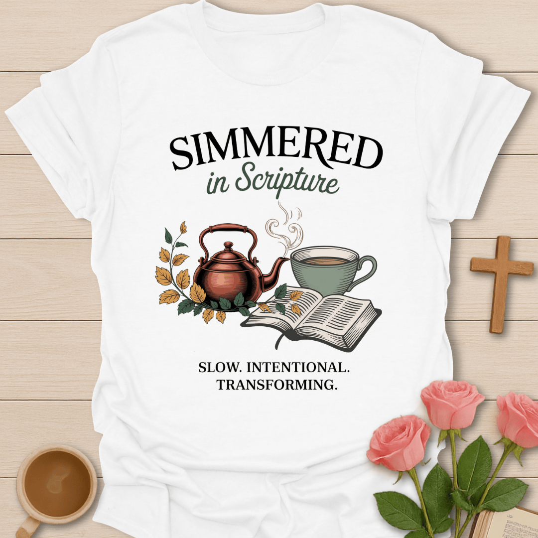 Simmered in Scripture T-Shirt T-Shirt