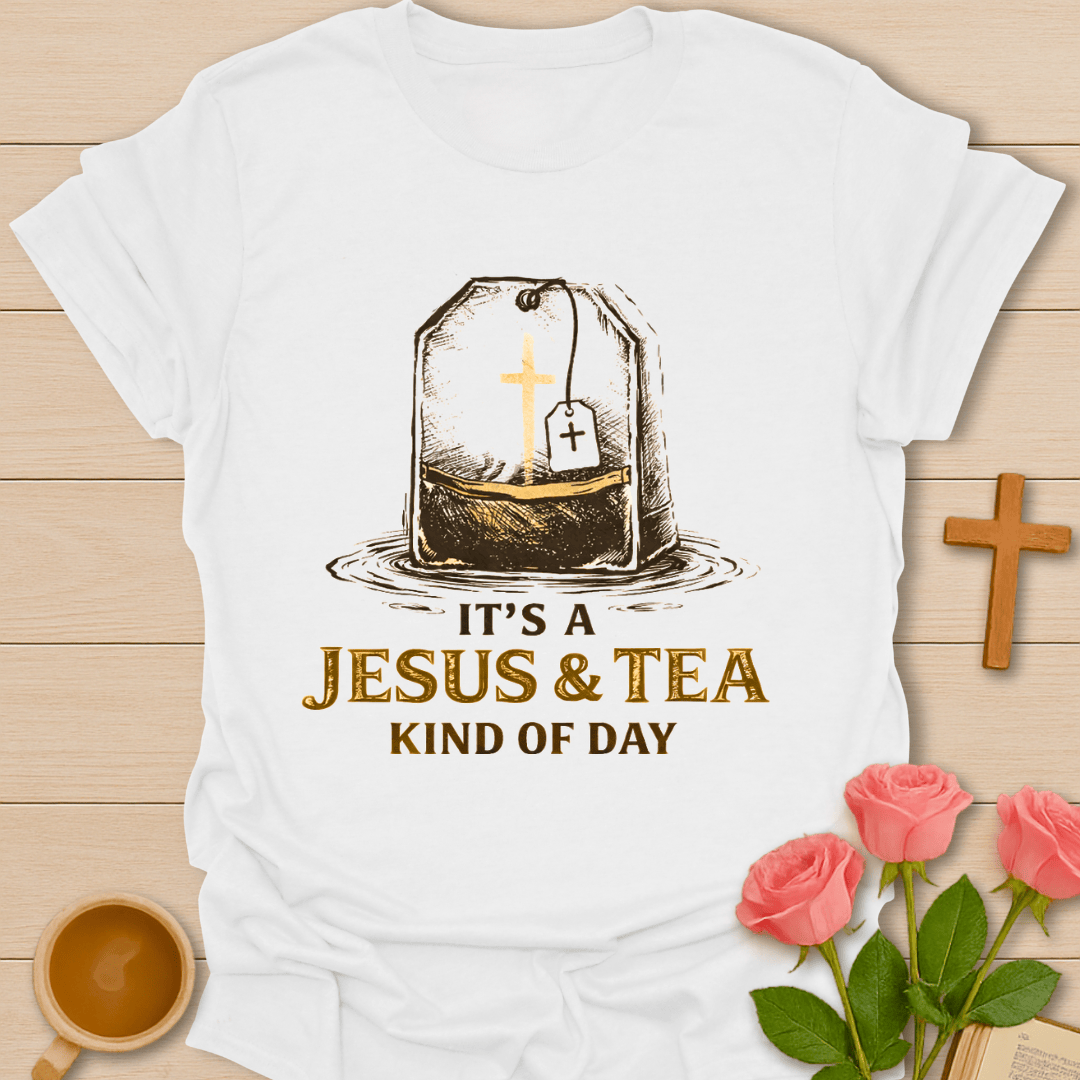 90’s Vintage Jesus & Tea Christian T-Shirt