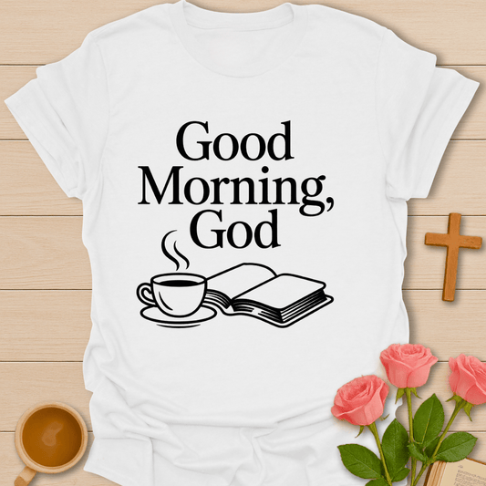 Good Morning God T-Shirt T-Shirt