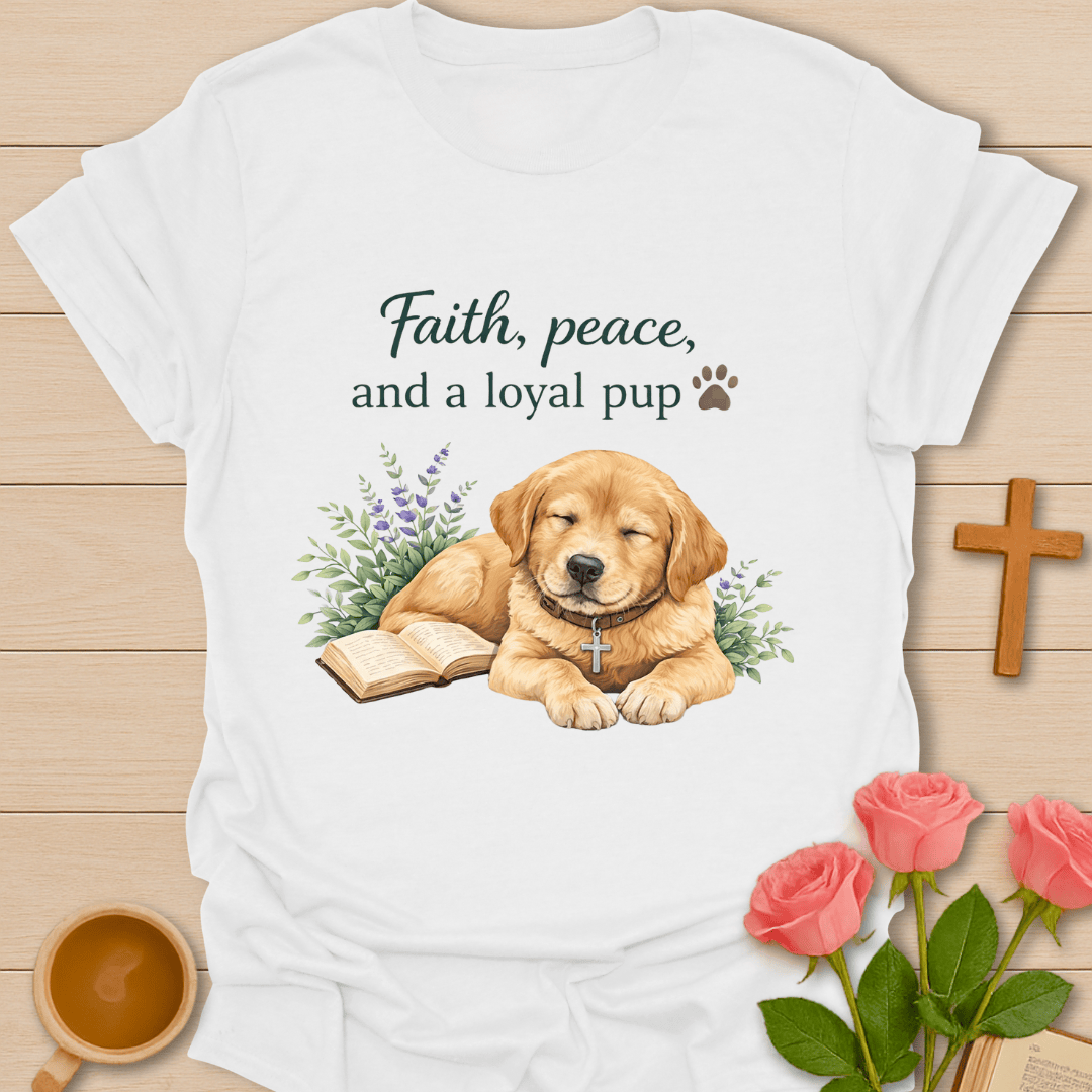 Loyal Pup T-Shirt T-Shirt
