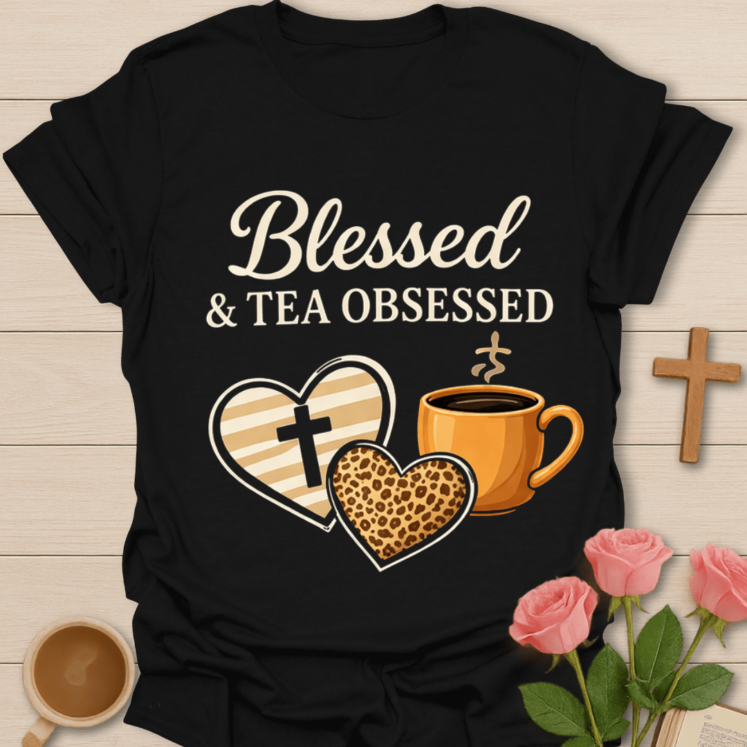 Bless And Tea Obsessed T-Shirt T-Shirt