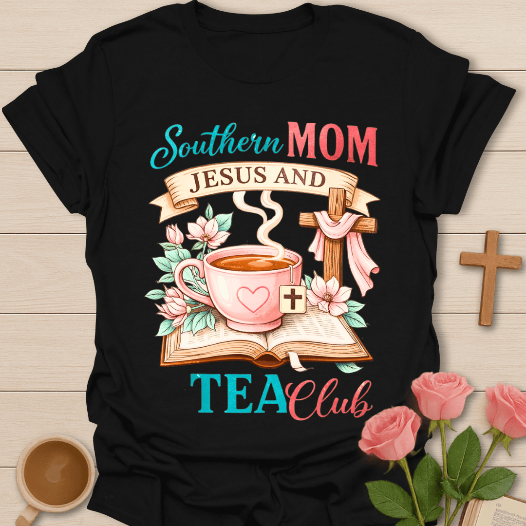 Southern Mom Tea Club T-Shirt T-Shirt