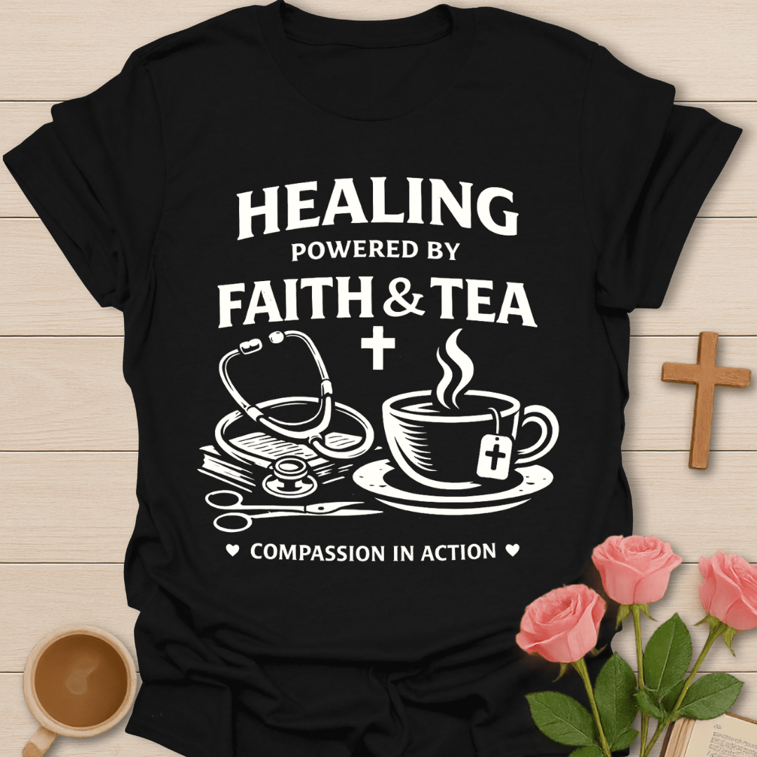 Healing Faith Tea T-Shirt T-Shirt