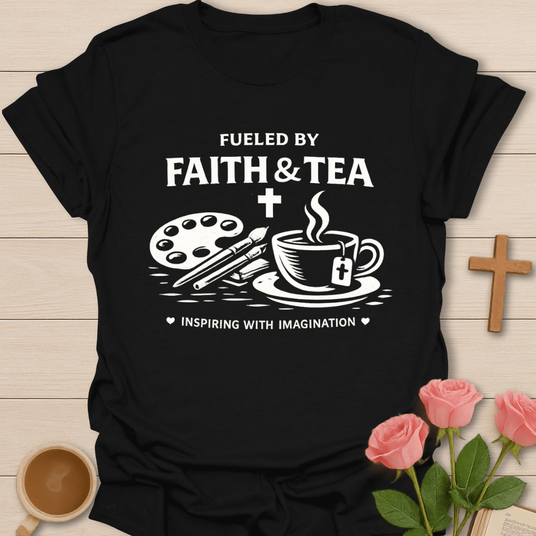 Creative Faith Tea Christian T-Shirt T-Shirt