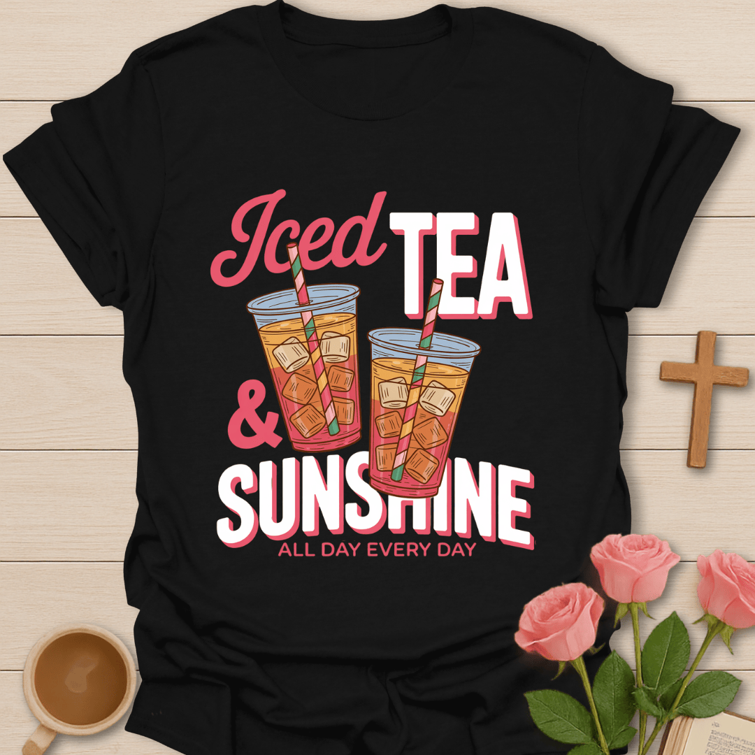 Iced Tea Sunshine Summer T-Shirt T-Shirt