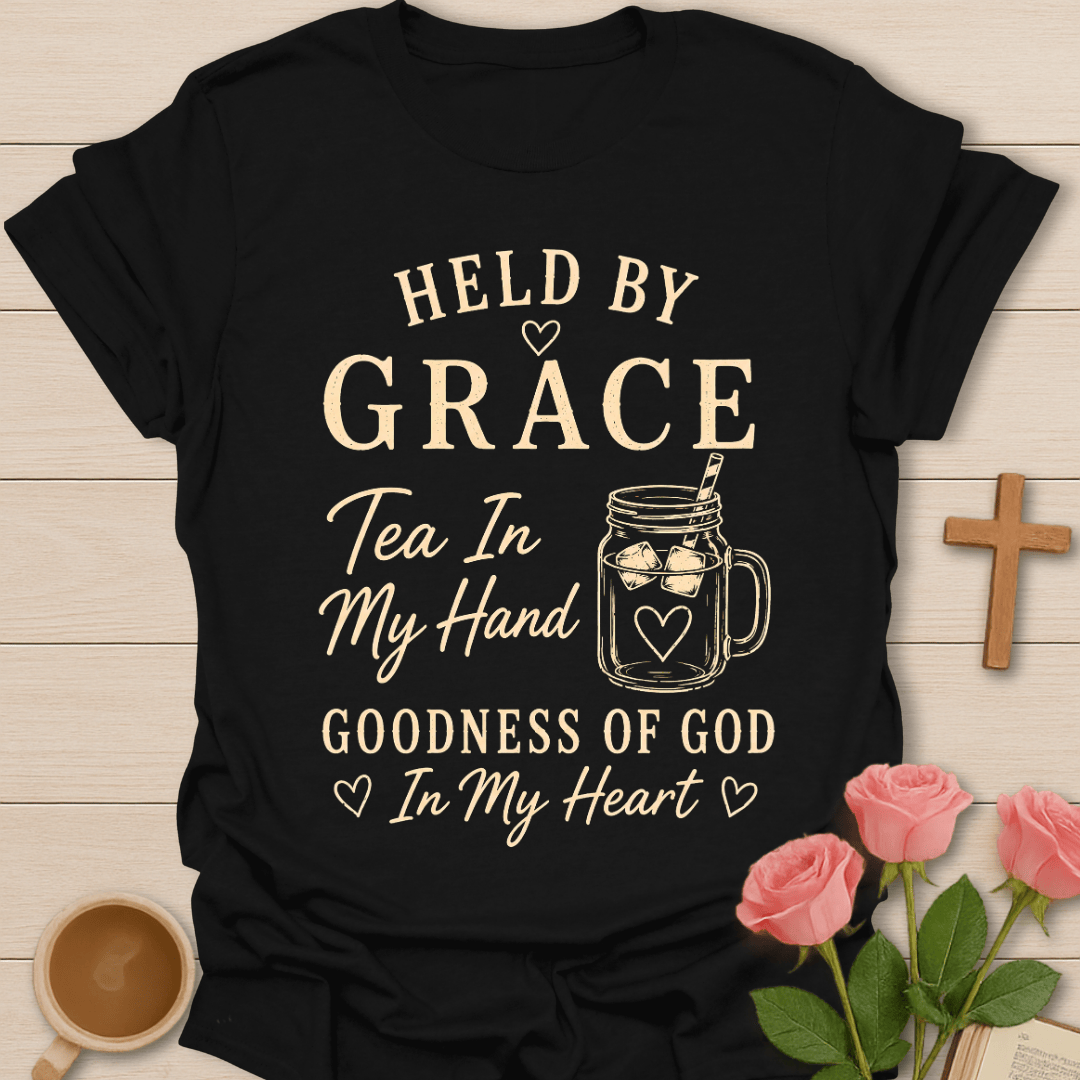 Goodness Of God T-Shirt KozzyCo Christian and tea lover design