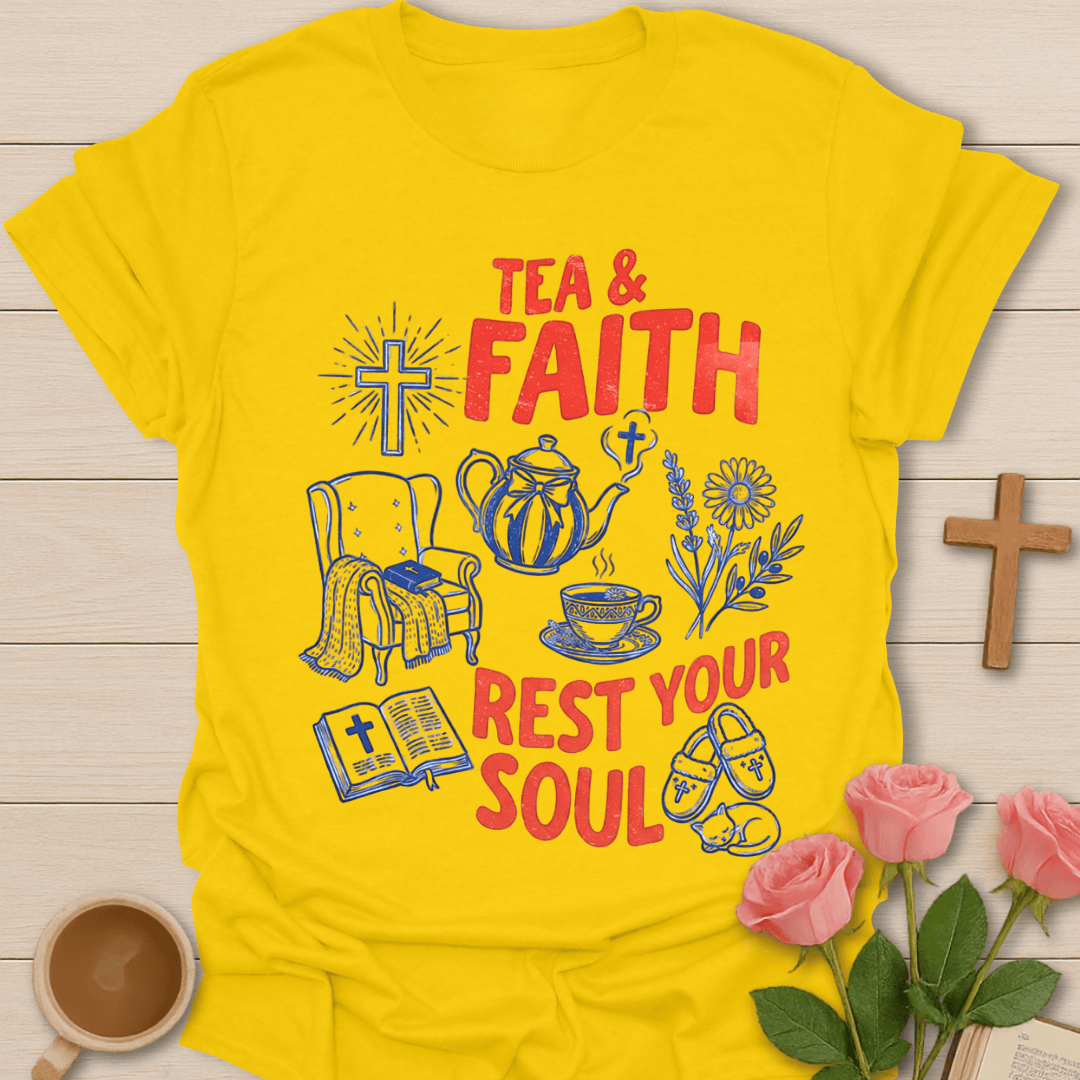 Tea & Faith Rest Your Soul T-Shirt T-Shirt