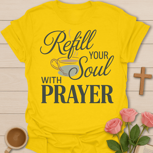 Refill Your Soul Prayer T-Shirt T-Shirt