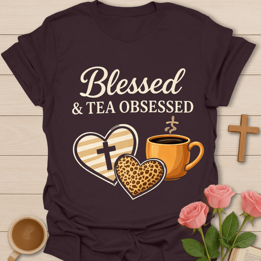 Bless And Tea Obsessed T-Shirt T-Shirt