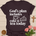 God’s Plan Tea & Cake T-Shirt T-Shirt