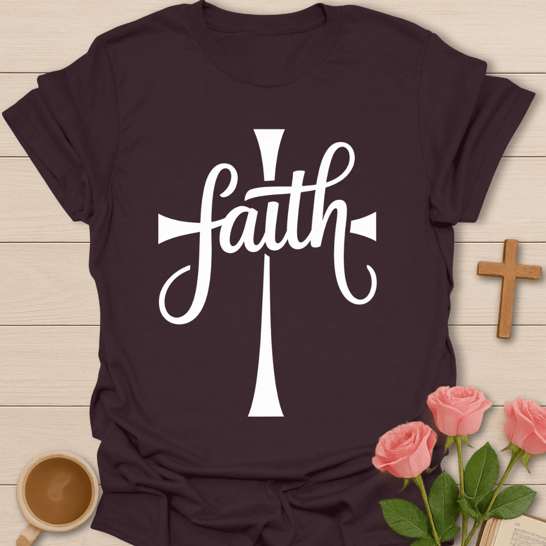 Faith Cross Christian T-Shirt T-Shirt