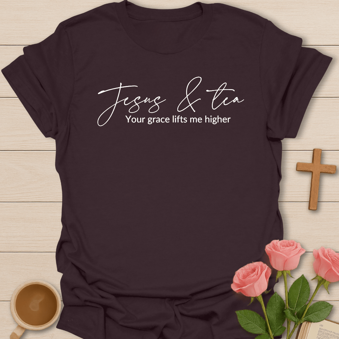 Jesus Grace Tea Christian T-Shirt T-Shirt