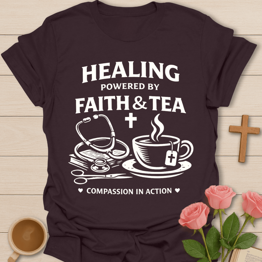 Healing Faith Tea T-Shirt T-Shirt