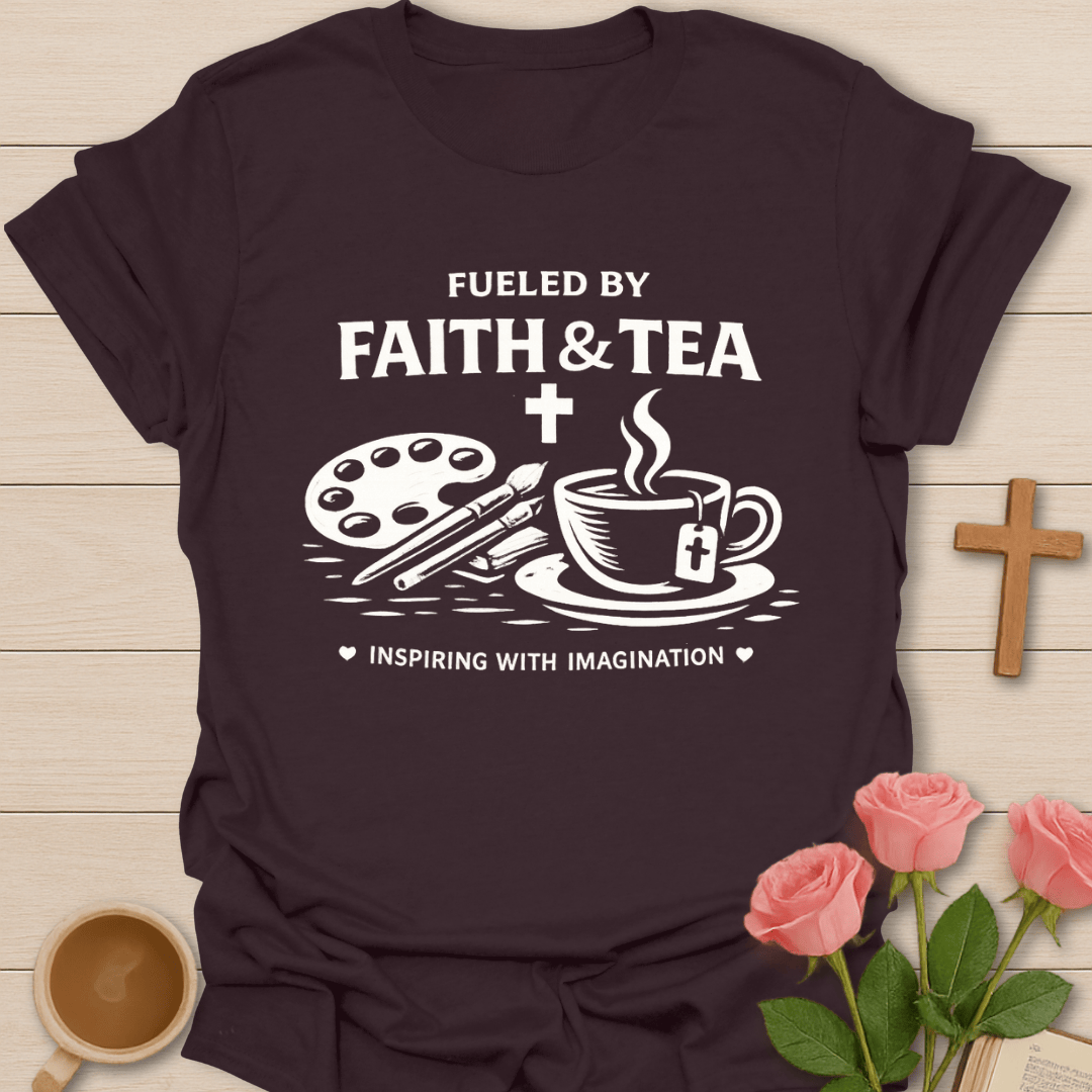 Creative Faith Tea Christian T-Shirt T-Shirt