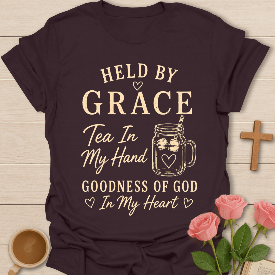 Goodness Of God T-Shirt KozzyCo Christian and tea lover design