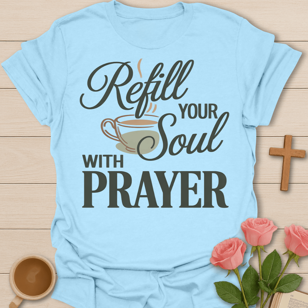 Refill Your Soul Prayer T-Shirt T-Shirt