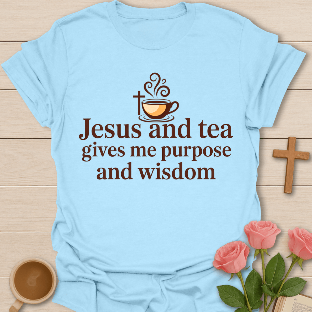 Purpose Through Christ Tea T-Shirt T-Shirt