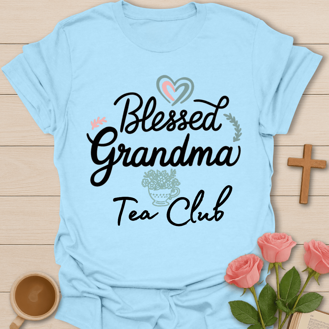 Blessed Grandma Tea T-Shirt T-Shirt