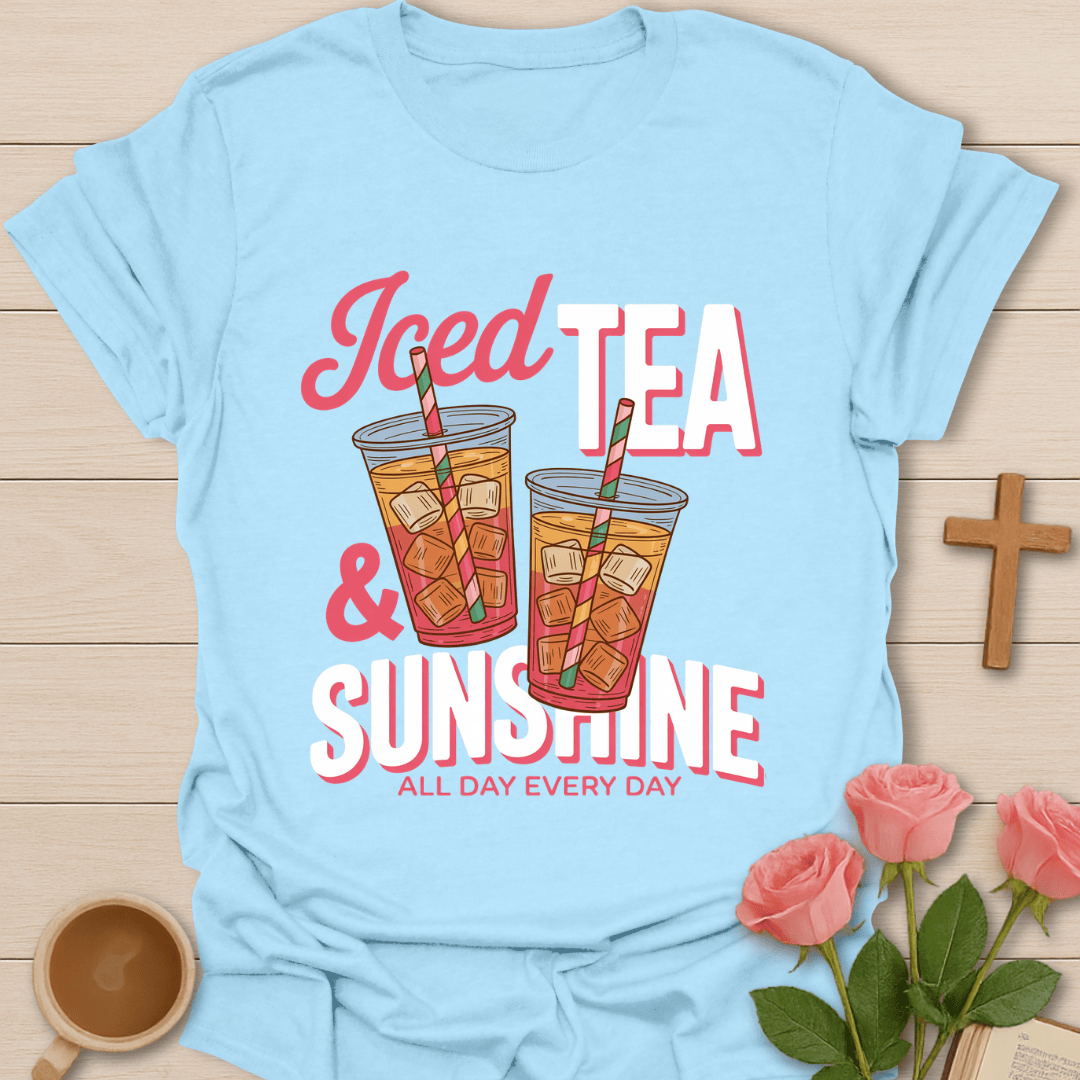 Iced Tea Sunshine Summer T-Shirt T-Shirt