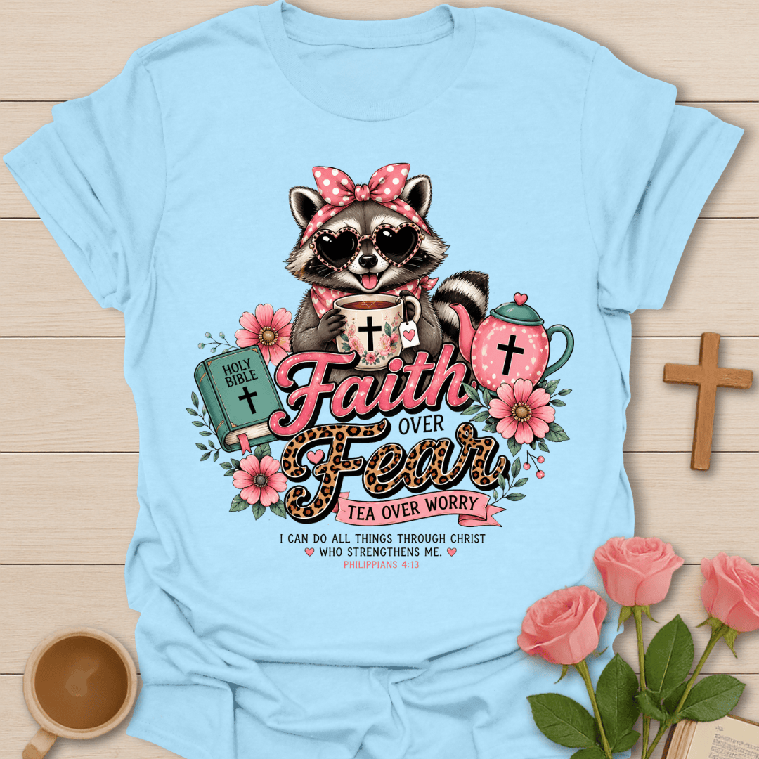 Tea Over Worry T-Shirt T-Shirt