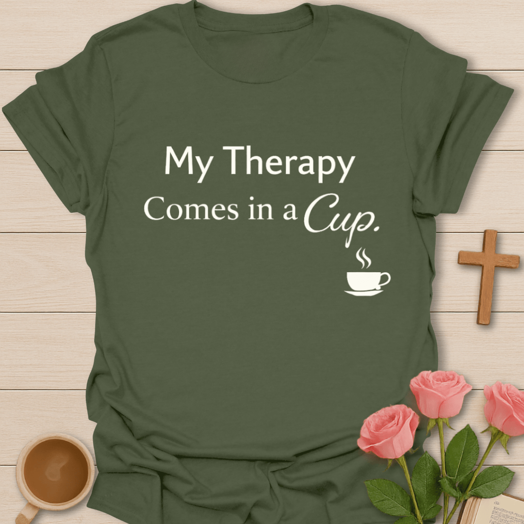 Tea Therapy Cozy T-Shirt T-Shirt