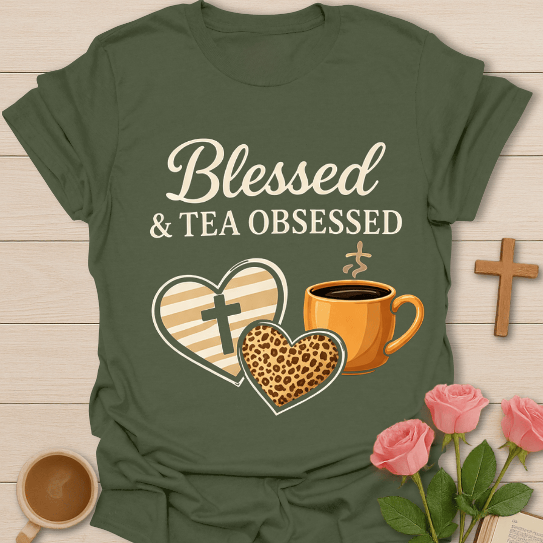 Bless And Tea Obsessed T-Shirt T-Shirt