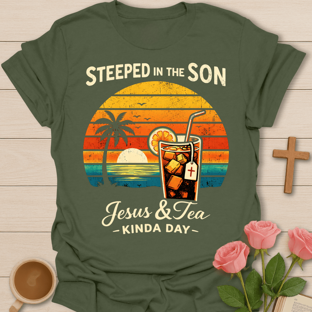 Retro Steeped In The Son T-Shirt T-Shirt