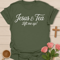 Lift Me Up Jesus Tea T-Shirt T-Shirt