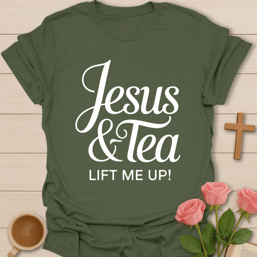 Lift Me Up Jesus Tea T-Shirt T-Shirt