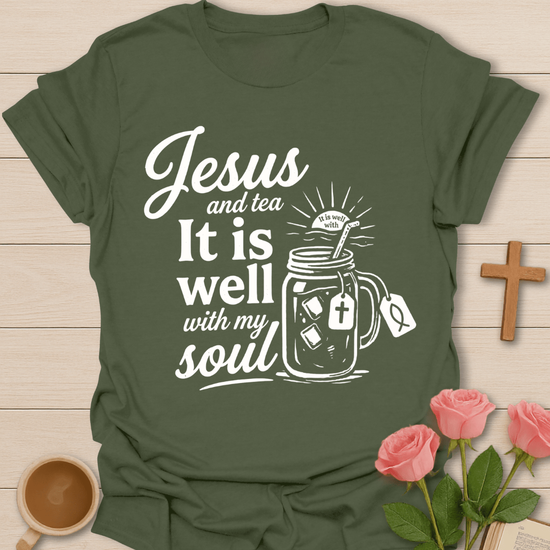 Jesus & Tea Soul Comfort T-Shirt T-Shirt