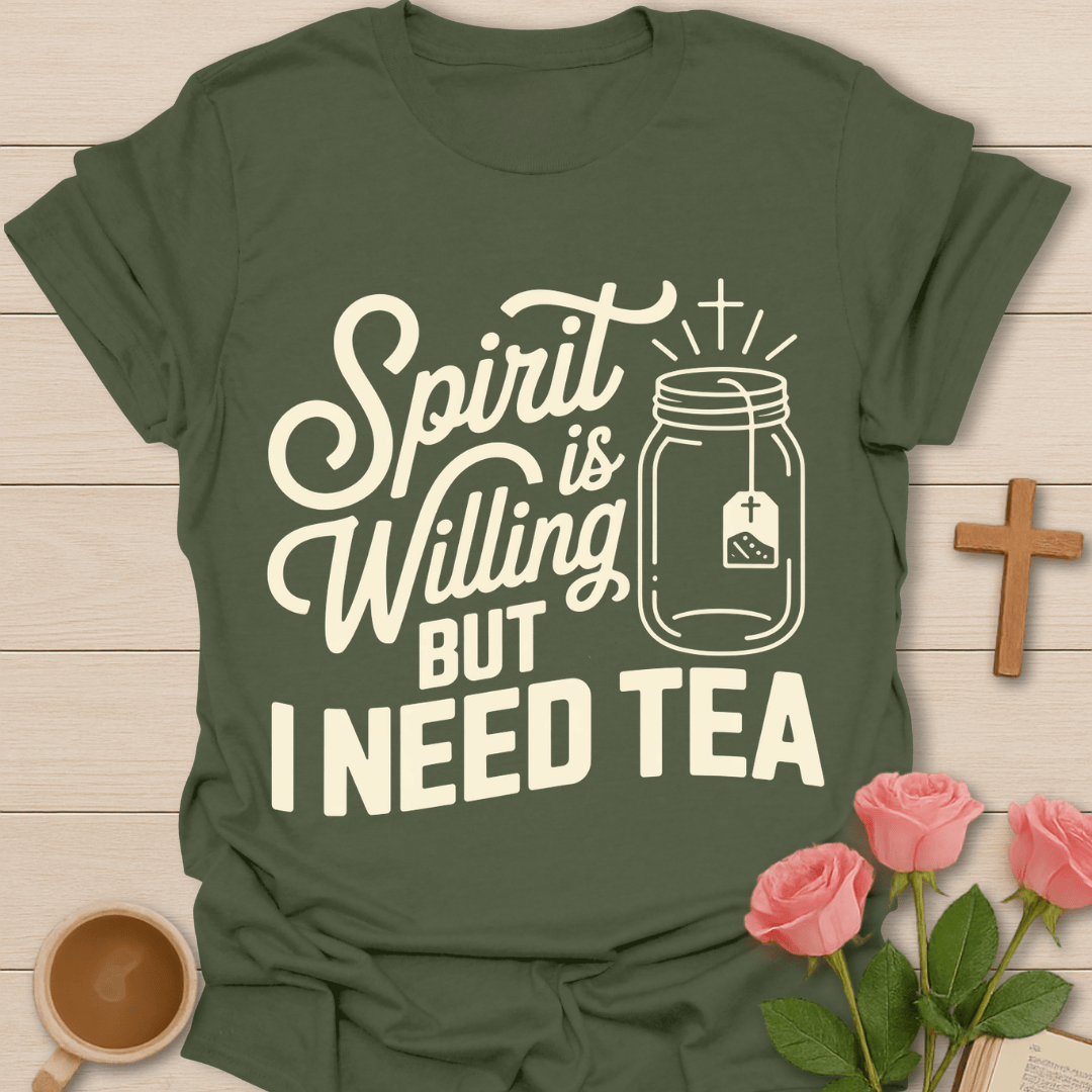 Spirit Filling Christian Tea T-shirt T-Shirt
