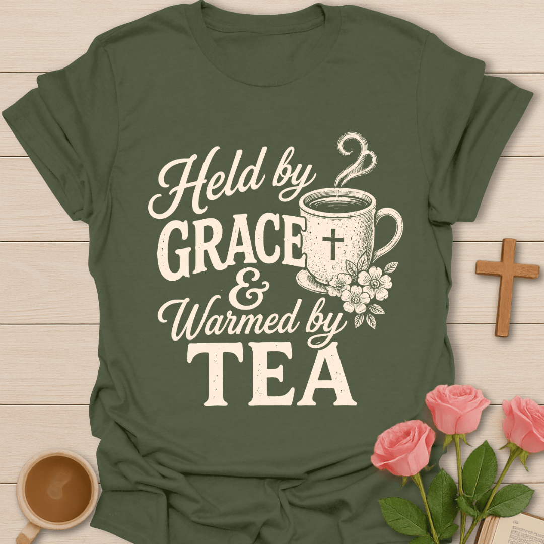 Held by Grace Tea T-Shirt T-Shirt