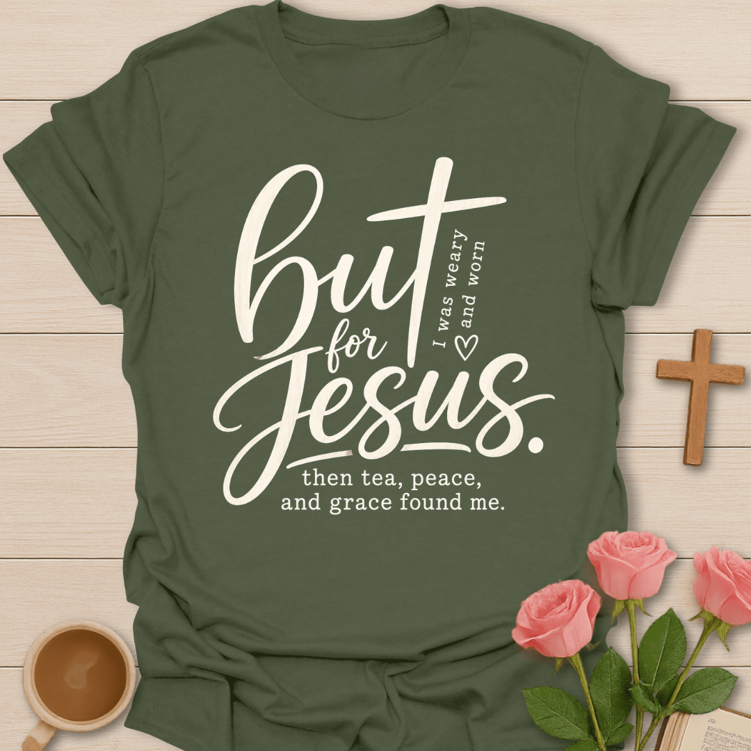But Jesus Christian Tea T-Shirt KozzyCo Christian and tea lover design