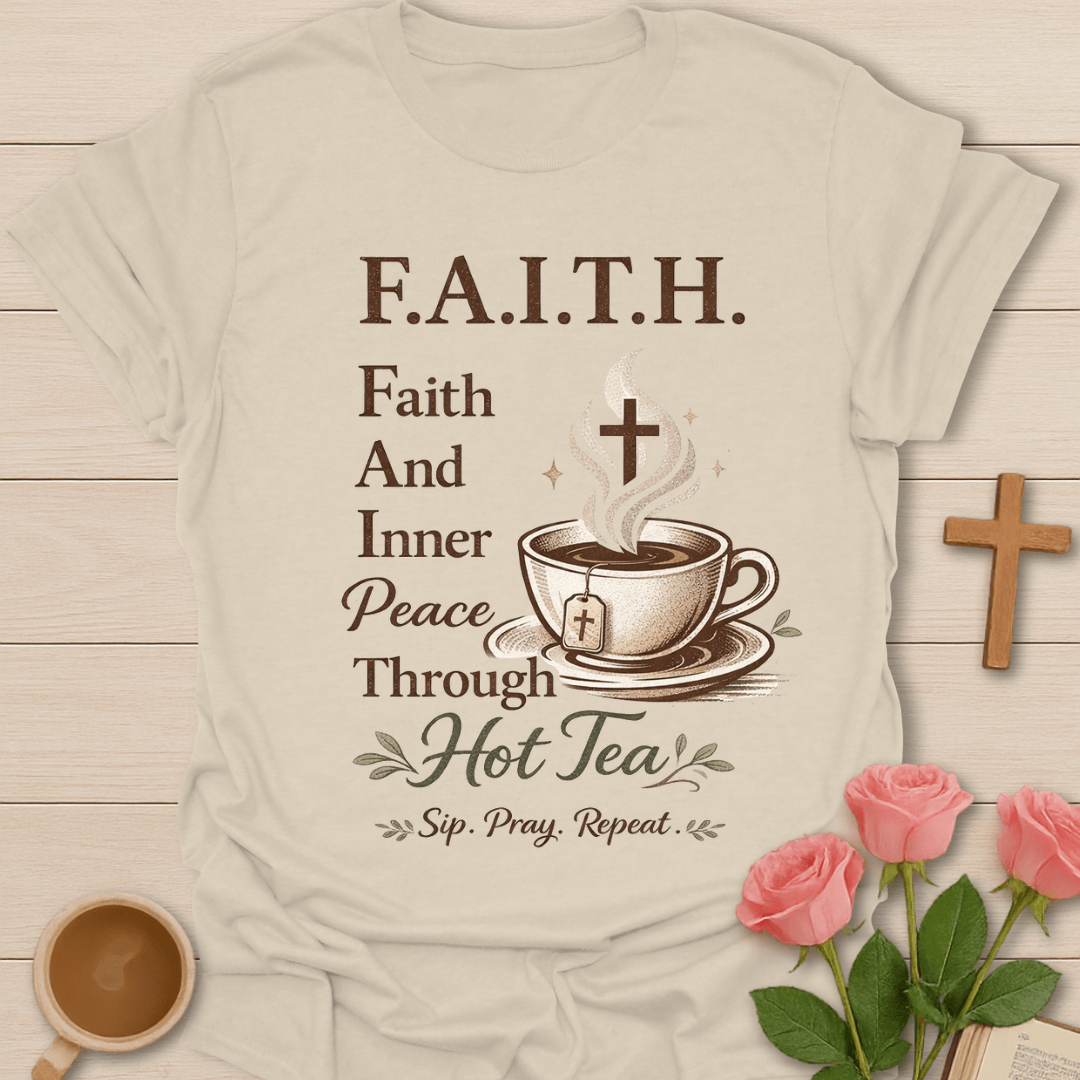 Faith Inner Peace Tea T-Shirt T-Shirt