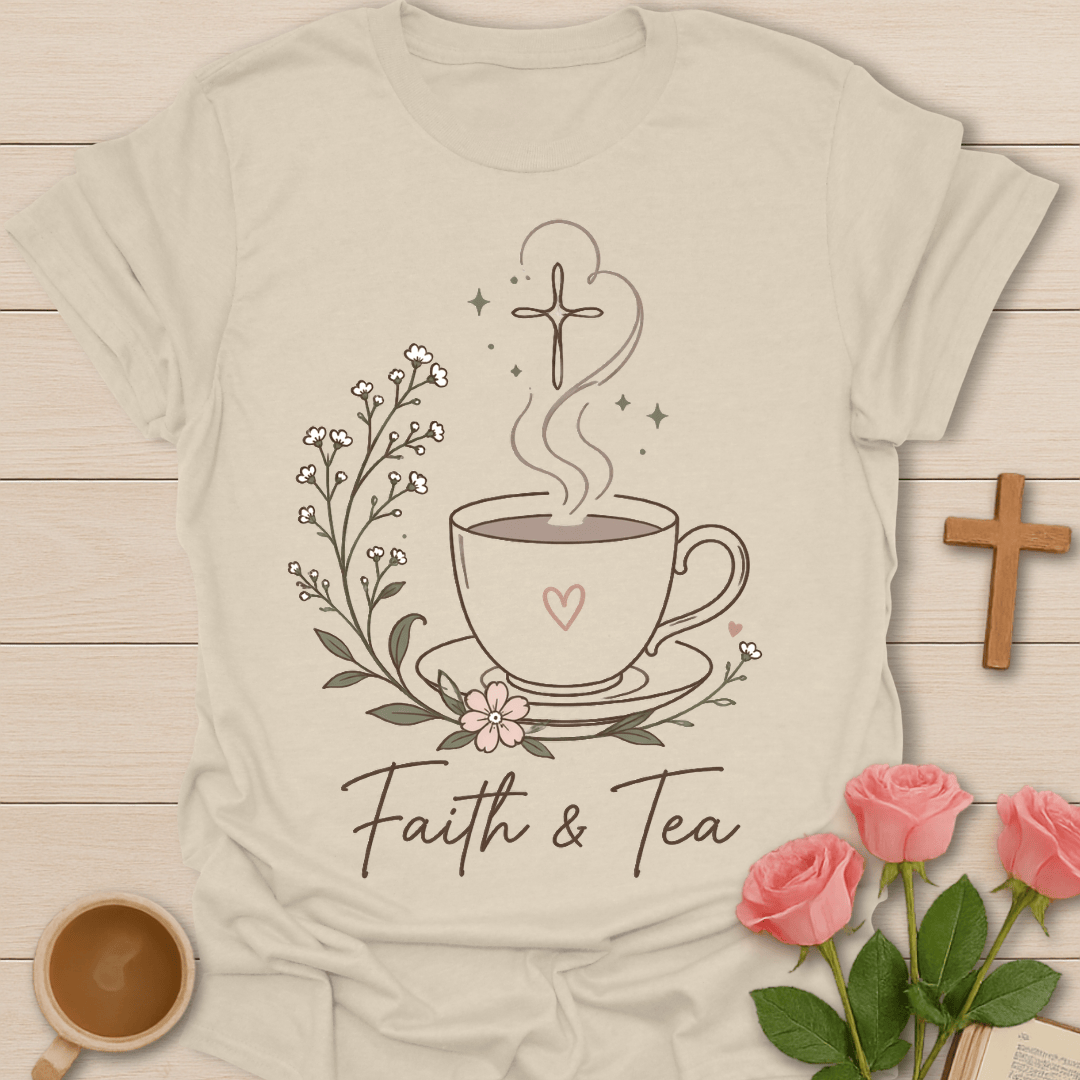 Faith And Tea T-shirt T-Shirt