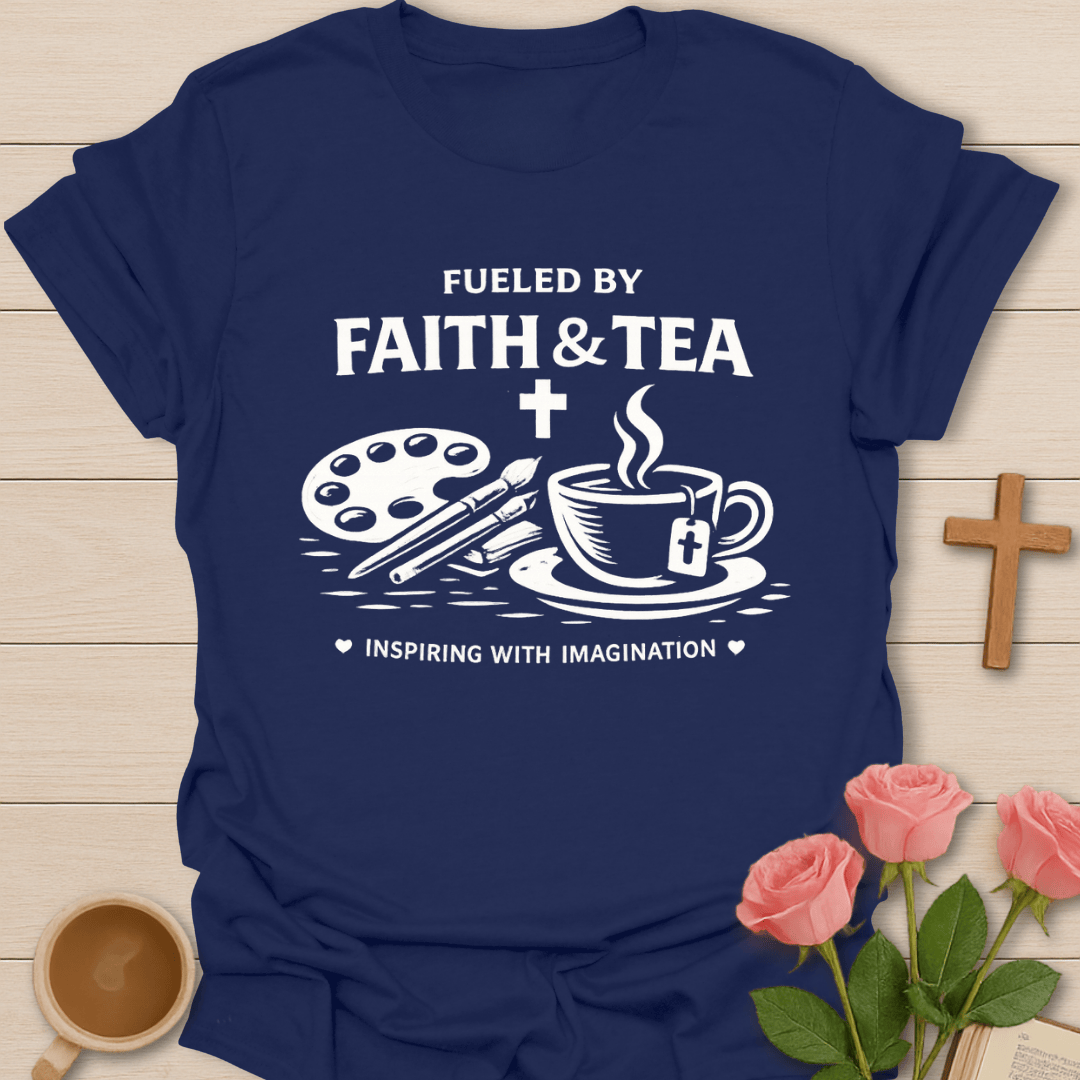 Creative Faith Tea Christian T-Shirt T-Shirt