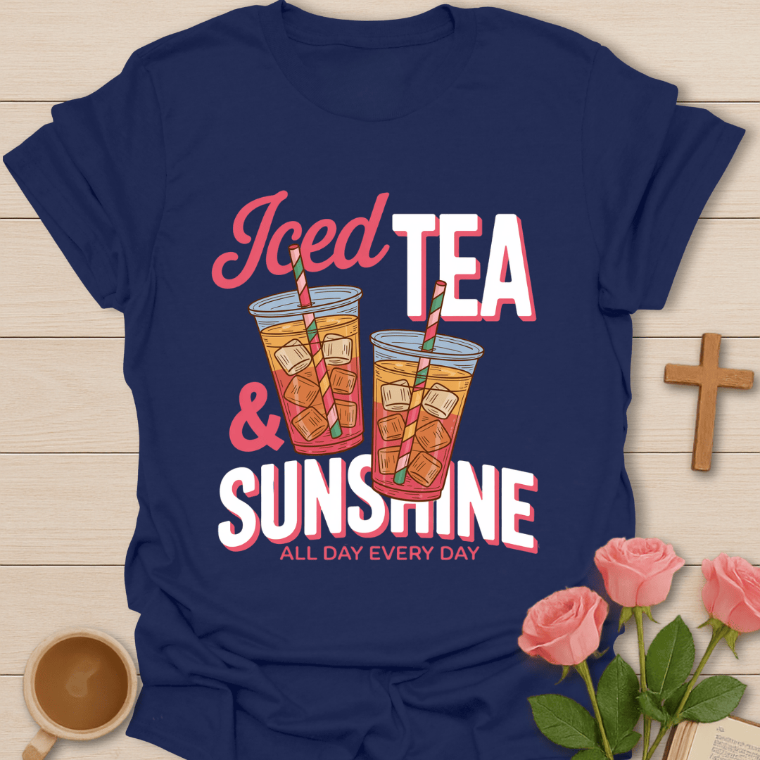 Iced Tea Sunshine Summer T-Shirt T-Shirt