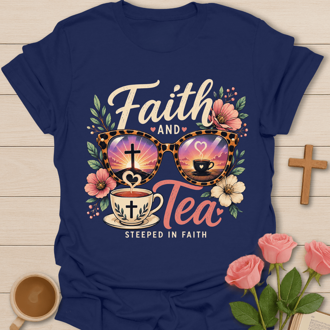 Faith & Tea Summer T-Shirt T-Shirt