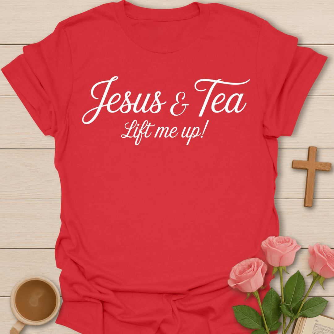 Lift Me Up Jesus Tea T-Shirt T-Shirt