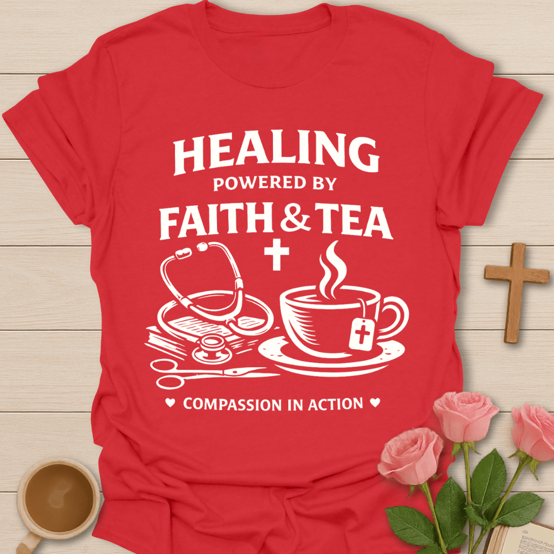 Healing Faith Tea T-Shirt T-Shirt